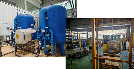 擁有齊全的生產設備