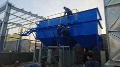 【污水處理設備】禮泉某食品廠一體化沉淀處理設備安裝項目